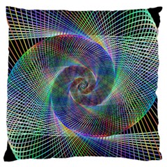 Psychedelic Spiral Standard Flano Cushion Case (one Side) by StuffOrSomething