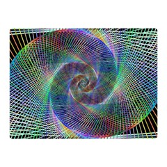 Psychedelic Spiral Double Sided Flano Blanket (mini)