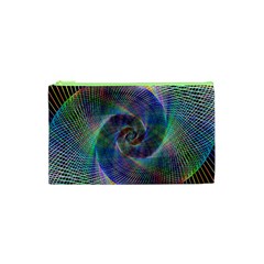 Psychedelic Spiral Cosmetic Bag (xs)