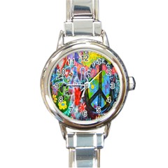 The Sixties Round Italian Charm Watch by TheWowFactor