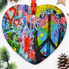 The Sixties Heart Ornament by TheWowFactor