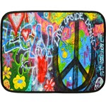 The Sixties Mini Fleece Blanket (Two Sided) 35 x27  Blanket Front