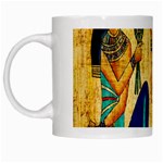 Egyptian Queens White Coffee Mug Left