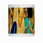 Egyptian Queens White Coffee Mug Center