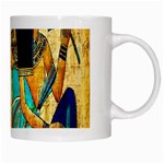 Egyptian Queens White Coffee Mug Right