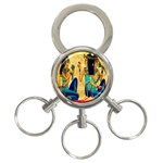 Egyptian Queens 3-Ring Key Chain Front