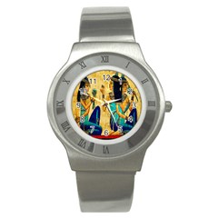 Egyptian Queens Stainless Steel Watch (slim)