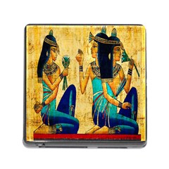 Egyptian Queens Memory Card Reader With Storage (square)