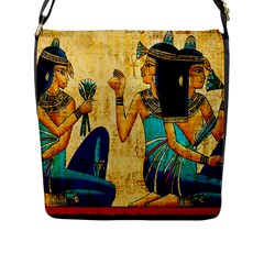 Egyptian Queens Flap Closure Messenger Bag (large) by TheWowFactor