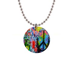 The Sixties Button Necklace by TheWowFactor