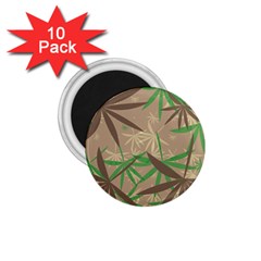 Leaves 1 75  Magnet (10 Pack)  by LalyLauraFLM