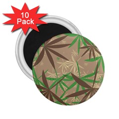 Leaves 2 25  Magnet (10 Pack)