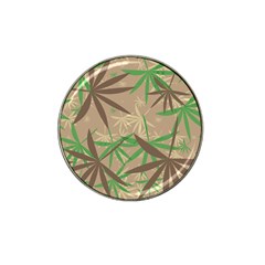 Leaves Hat Clip Ball Marker (4 Pack)