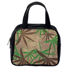 Leaves Classic Handbag (one Side)