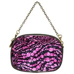 Cheetah Bling  Chain Purse (Two Sided)  Front