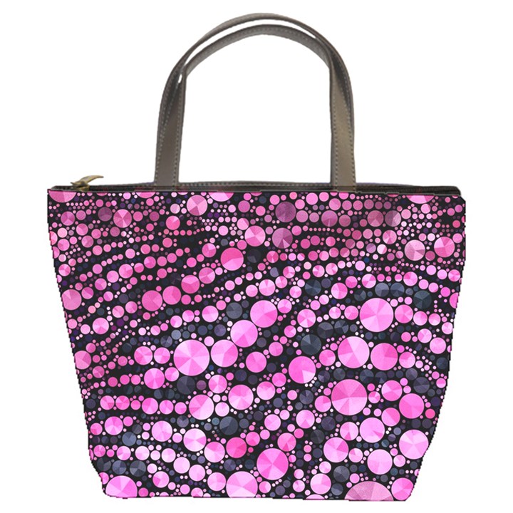 Cheetah Bling  Bucket Handbag