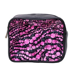 Cheetah Bling  Mini Travel Toiletry Bag (two Sides)