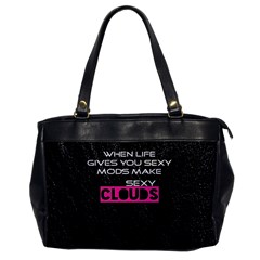 When Life Gives You Sexy Mods  Oversize Office Handbag (one Side) by OCDesignss