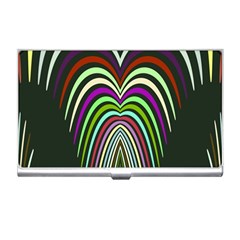 Symmetric Waves Business Card Holder