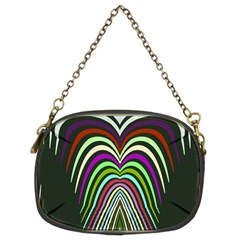 Symmetric Waves Chain Purse (two Sides)