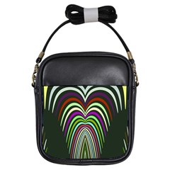 Symmetric Waves Girls Sling Bag