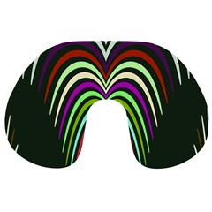 Symmetric Waves Travel Neck Pillow