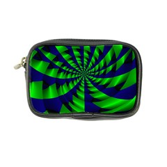 Green Blue Spiral Coin Purse