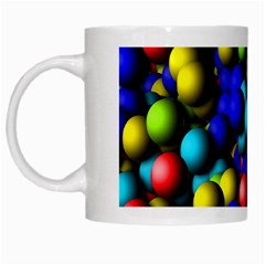 Colorful Balls White Mug