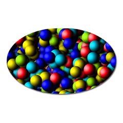 Colorful Balls Magnet (oval)