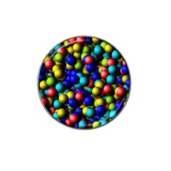 Colorful Balls Hat Clip Ball Marker (4 Pack)