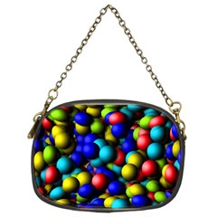 Colorful Balls Chain Purse (two Sides) by LalyLauraFLM