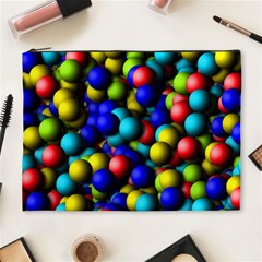 Colorful Balls Cosmetic Bag (xl)