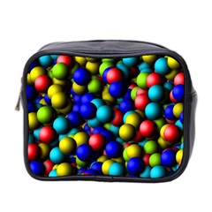 Colorful Balls Mini Toiletries Bag (two Sides)