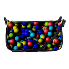 Colorful Balls Shoulder Clutch Bag