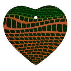 Distorted rectangles Ornament (Heart)