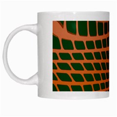 Distorted rectangles White Mug