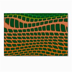 Distorted rectangles Postcard 4 x 6  (Pkg of 10)