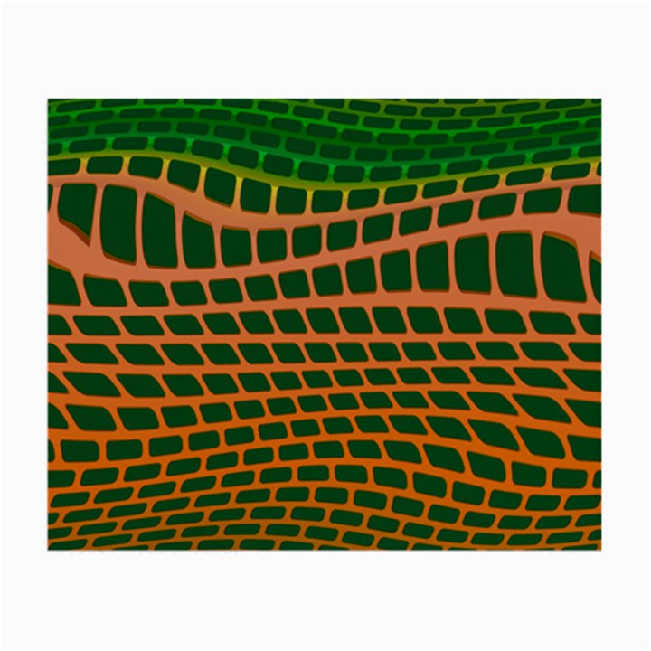 Distorted rectangles Glasses Cloth (Small)