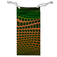 Distorted rectangles Jewelry Bag