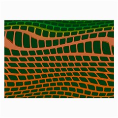 Distorted rectangles Glasses Cloth (Large)