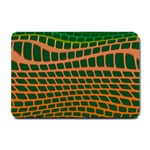 Distorted rectangles Small Doormat 24 x16  Door Mat