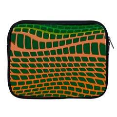 Distorted rectangles Apple iPad 2/3/4 Zipper Case