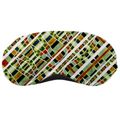 Colorful Tribal Geometric Print Sleeping Mask by dflcprints