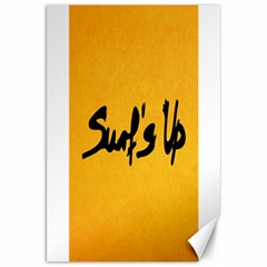 Surf s Up Canvas 20  X 30  (unframed)