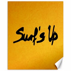 Surf s Up Canvas 11  X 14  (unframed)