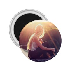 Boho Blonde 2 25  Button Magnet