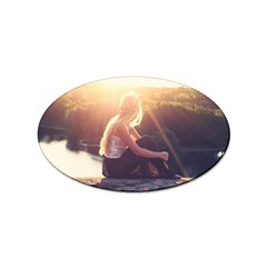 Boho Blonde Sticker (oval) by boho