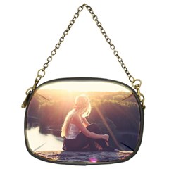 Boho Blonde Chain Purse (one Side) by boho