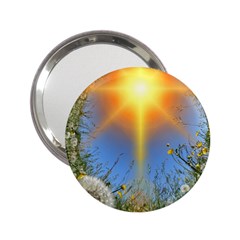 Dandelions Handbag Mirror (2 25 )