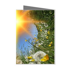 Dandelions Mini Greeting Card (8 Pack) by boho